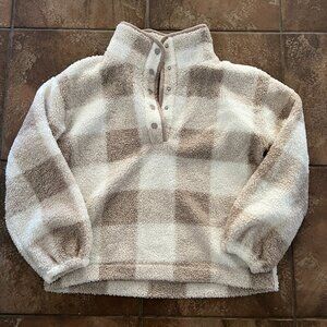 Loft 1/4 Snap Fleece Pullover Petite